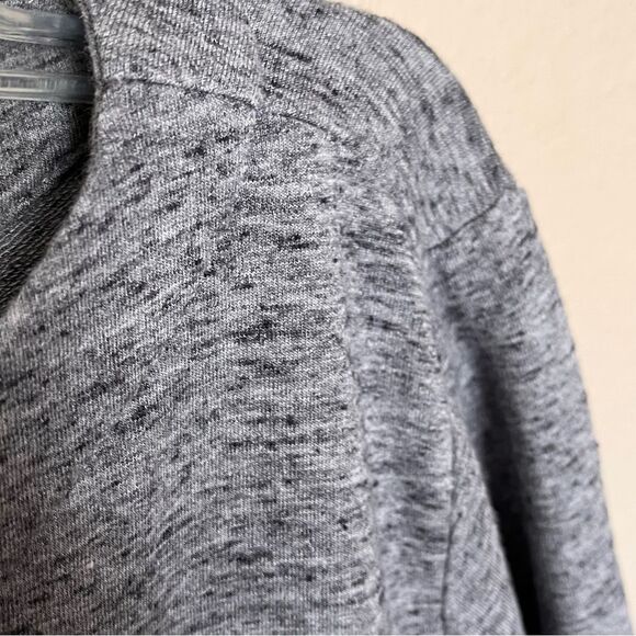 J. Jill PureJill Affinity French Terry Long Sleeve Gray Tunic Top Size Medium - Picture 5 of 10